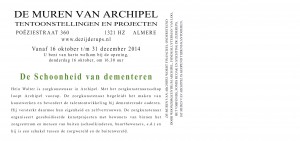 flyer de schoonheid van dementeren achterkant